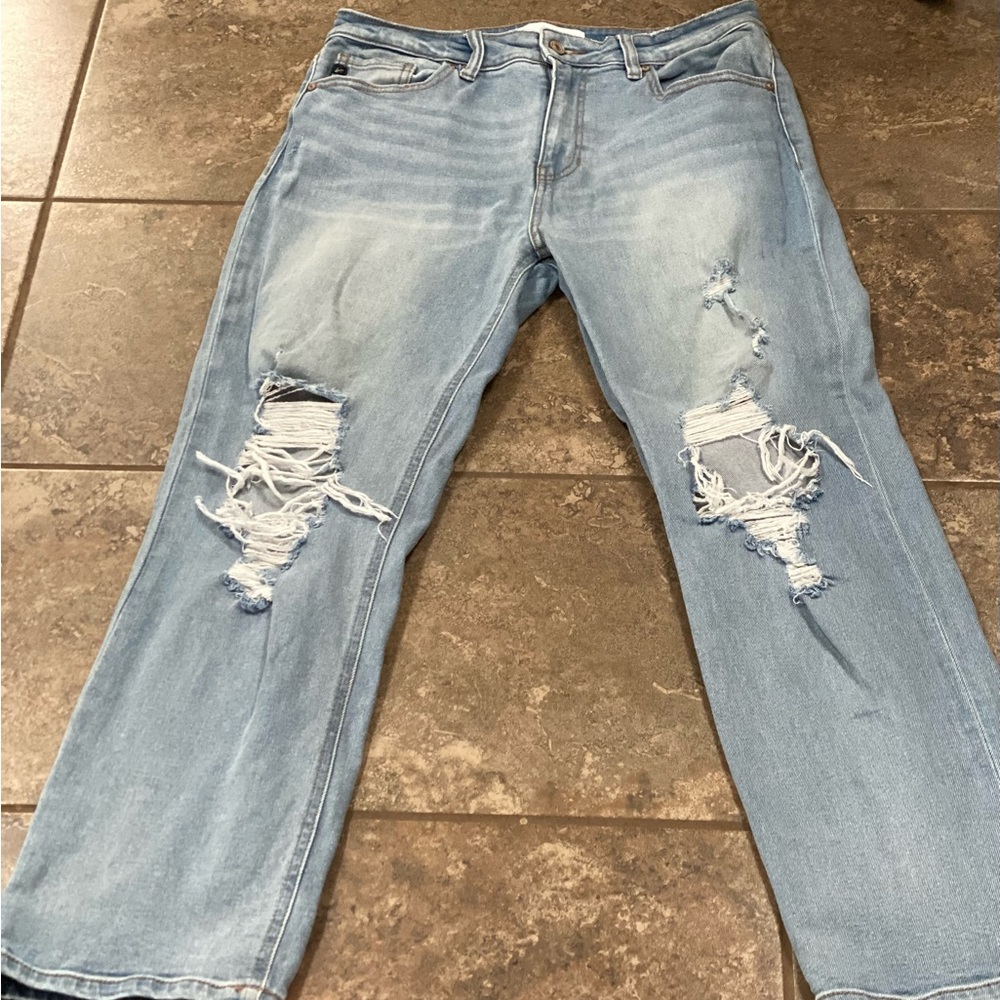 Kancan Jeans, light wash, size 11